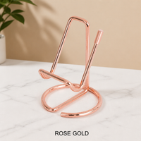 Iron Phone Stand – Hands-Free Metal Desktop Phone Holder