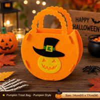 Halloween Trick or Treat Bag – Pumpkin Ghost Candy Bag