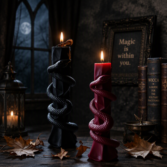 Halloween Snake Scented Candle – Vintage Decorative Candle