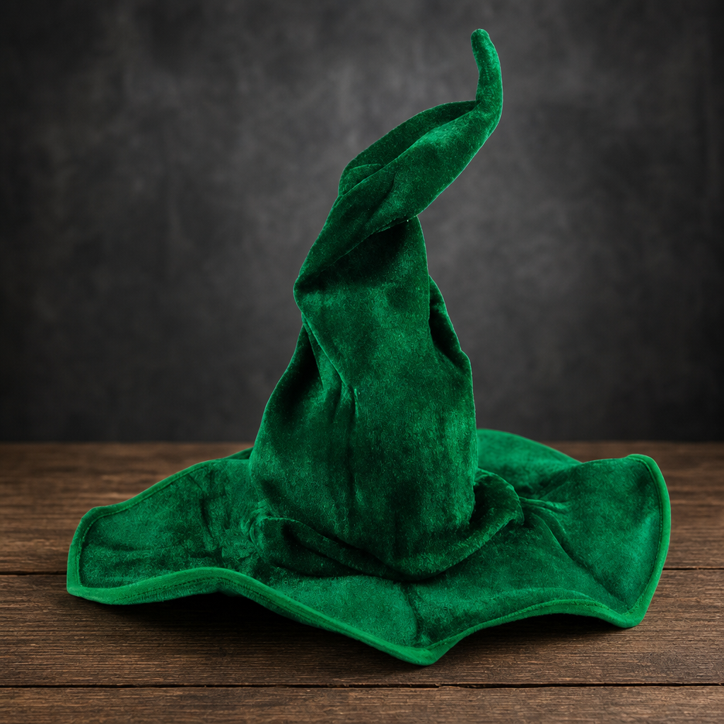 Halloween Witch Hat – Curved Horn Party Hat