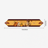 Halloween Table Runner – Cartoon Pumpkin Table Mat