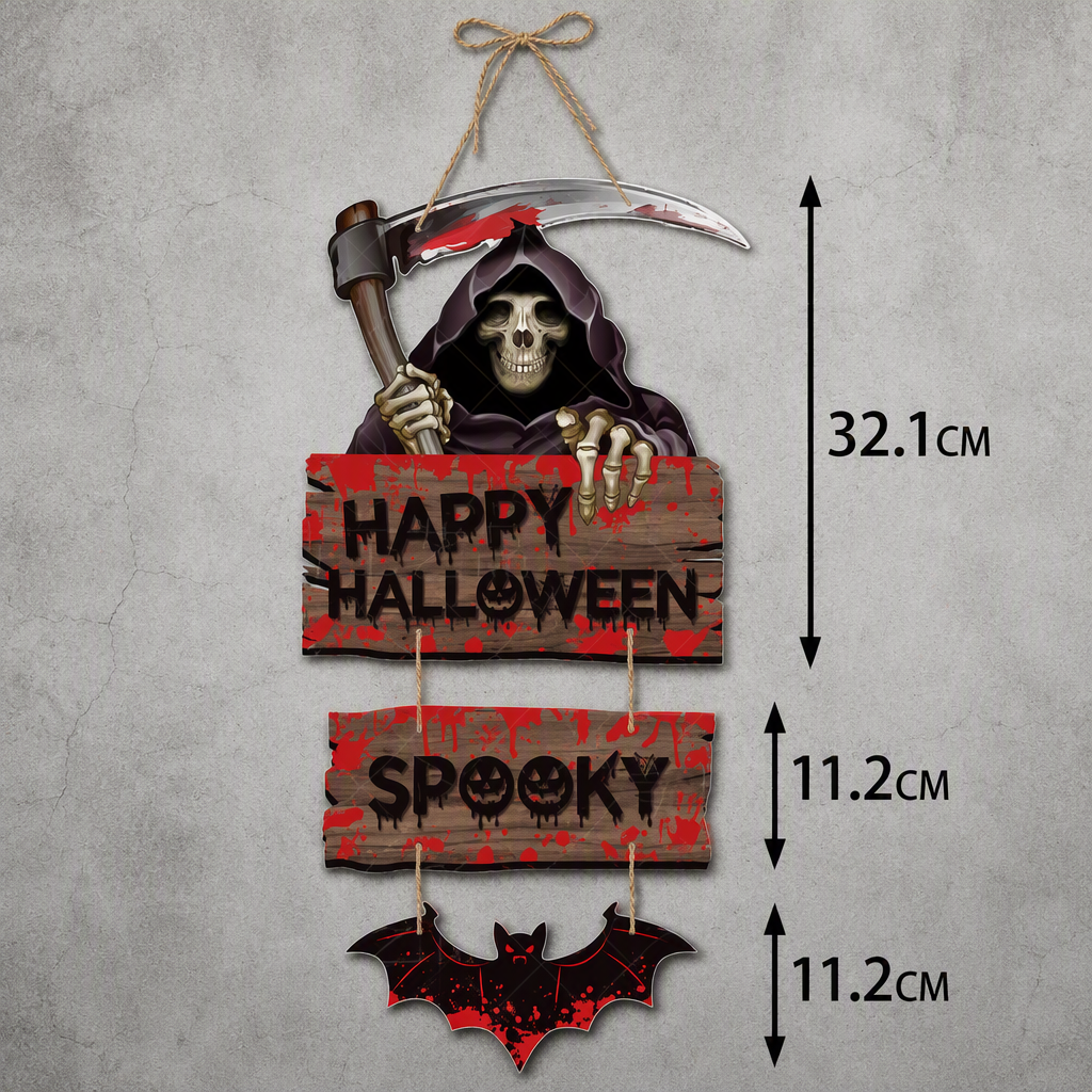 Halloween Pumpkin Hanging Decoration – Festive Party Decor