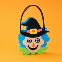 Halloween Felt Candy Treat Bag – Cute Cartoon Trick