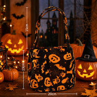 Halloween Pumpkin Trick or Treat Bag – 3D Pumpkin Candy Tote