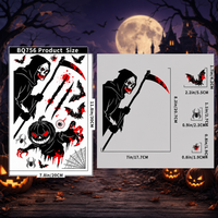 Halloween Horror Window Stickers