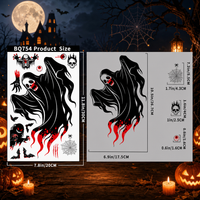 Halloween Horror Window Stickers