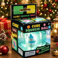 Christmas Squishy Stress Relief Ball – Funny Handmade Sensory Squeeze Toy