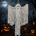 Halloween Black & White Ghost Wall Hanging Decor