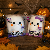 Halloween Ghost Squishy Toy – TPR Stress Relief Squeeze Toy