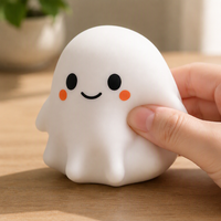 Halloween Ghost Squishy Toy – TPR Stress Relief Squeeze Toy