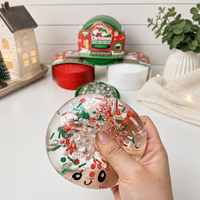 Halloween Christmas TPR Steamed Bun Squishy Stress Relief Toy with Steamer