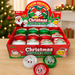 Halloween Christmas TPR Steamed Bun Squishy Stress Relief Toy with Steamer