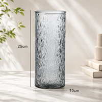 Simple Glass Vase – Clear Cylinder Flower Vase