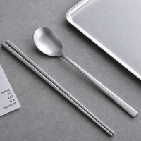 304 Stainless Steel Vintage Spoon and Chopsticks