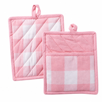 Cotton Checkered Heat Resistant Pot Holder