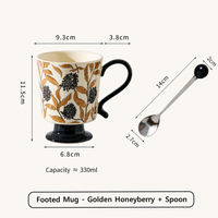 Ceramic Coffee Mug – Office Coffee Cup with Handle