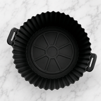 Food Grade Silicone Air Fryer Baking Tray