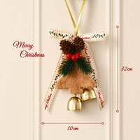 Christmas Bell Hanging Ornament – New Christmas Holiday Decoration