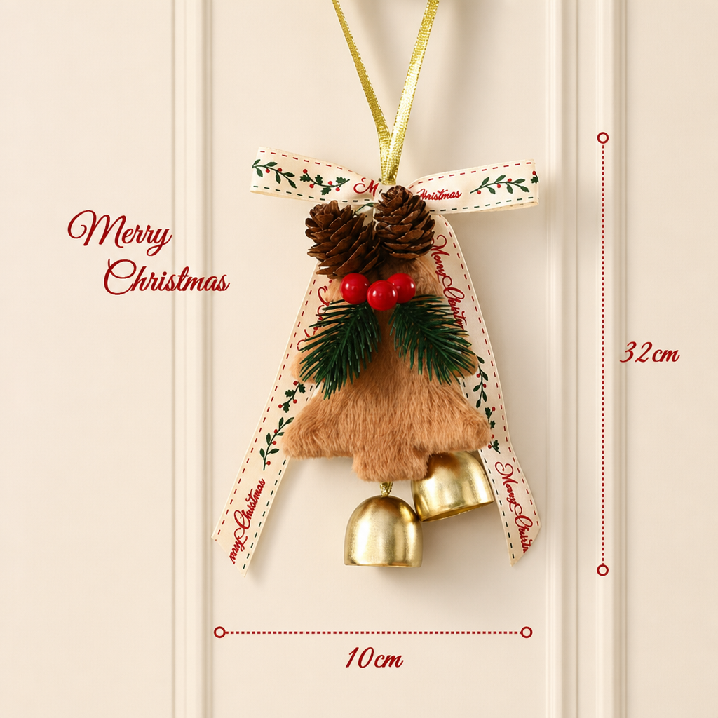Christmas Bell Hanging Ornament – New Christmas Holiday Decoration