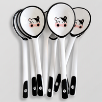 Cute Household Spoon – Cartoon Rice Spoon and Soup Spoon
