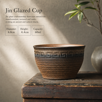 Rustic Ceramic Tea Cup Handmade Pottery Teacup