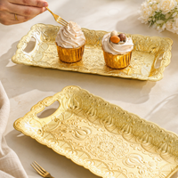 Decorative Fruit Plate Elegant Serving Tray Home Decor Dish