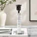Black Crystal Decorative Candle Holder