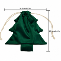 Christmas Drawstring Gift Bag Holiday Tree Decoration Storage Bag