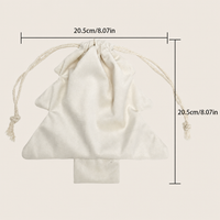 Christmas Drawstring Gift Bag Holiday Tree Decoration Storage Bag
