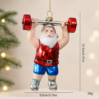 Plastic Christmas Hanging Ornament