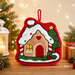 Forest Christmas Hanging Hand Towel