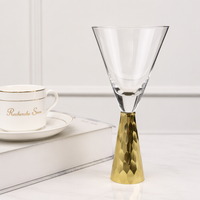 Crystal Glass Stemmed Goblet