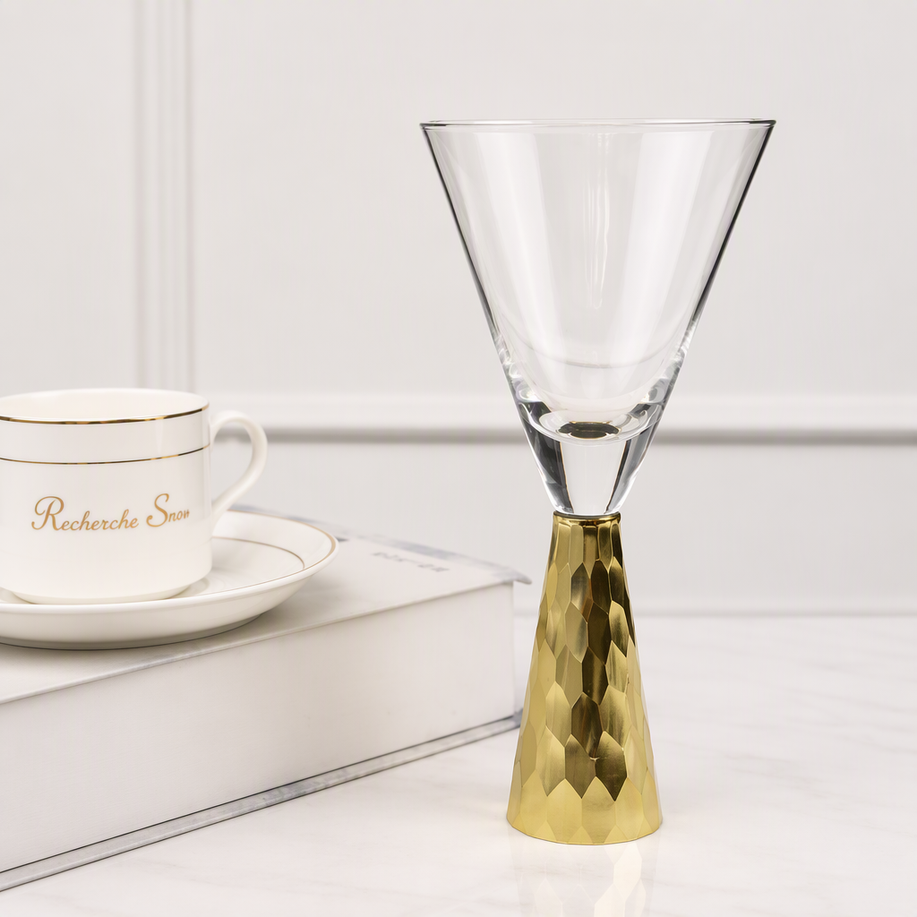 Crystal Glass Stemmed Goblet