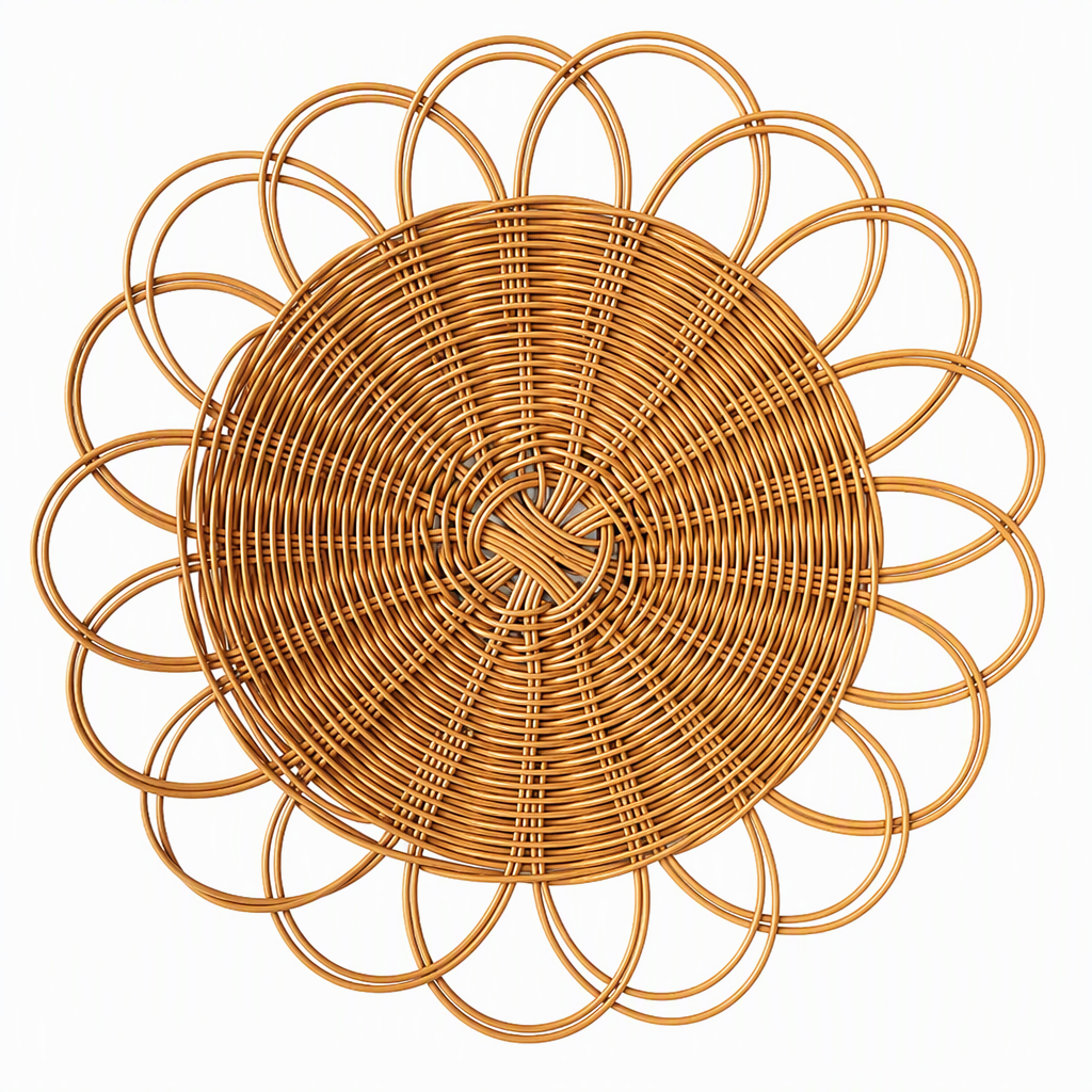 Boho Round Woven Wall Hanging Decor