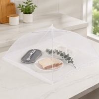 Foldable Food Cover Mesh Dome Food Protector for Kitchen