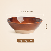Vintage Rustic Ceramic Bowl Handmade Pottery Bowl