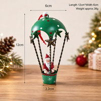 Christmas Iron Tree Hanging Ornament Decorative Holiday Decoration