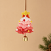 Christmas Crochet Hanging Ornament Car Rearview Mirror Decoration