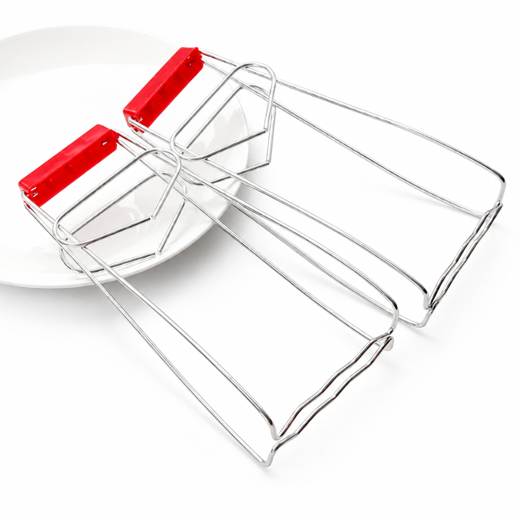 Stainless Steel Bowl Clip Heat Resistant Food Tongs Kitchen Steaming Tool