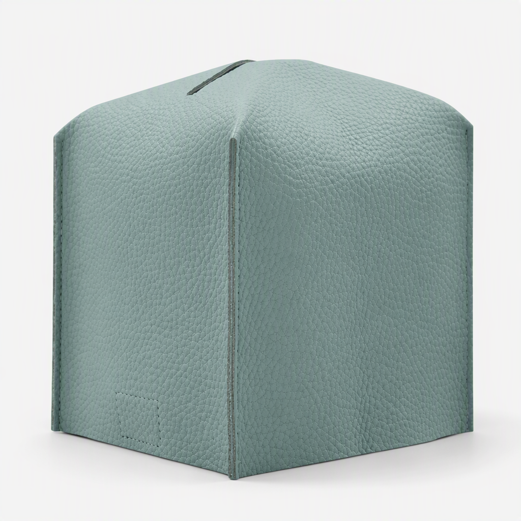 Square PU Leather Tissue Box Home Table Napkin Holder