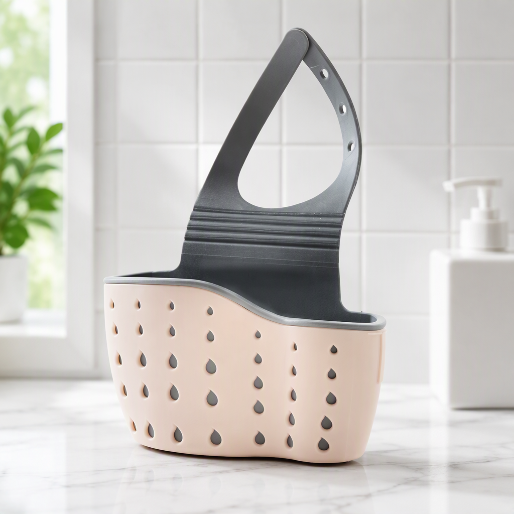 PP Sink Organizer Basket Faucet Hanging Storage Bag Kitchen Drain Basket