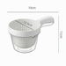 Handheld Double Layer Fruit Colander Thickened Plastic Drain Basket
