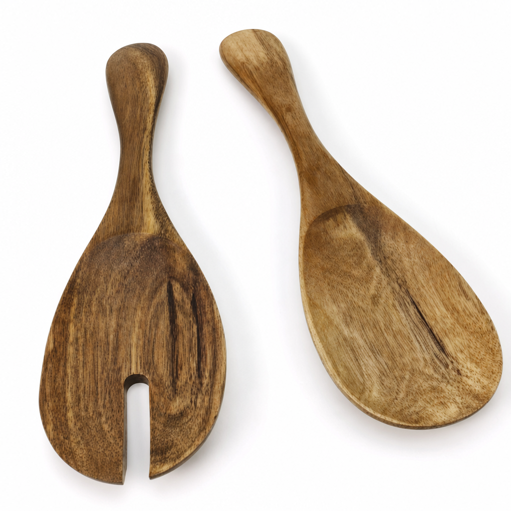 Acacia Wood Soup Ladle Long Handle Wooden Soup Spoon