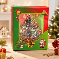 Christmas Santa Maltose Squishy Toy Holiday Squeeze Toy