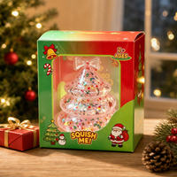 Christmas Santa Maltose Squishy Toy Holiday Squeeze Toy