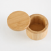 Bamboo Rotating Spice Jar Salt Pepper Seasoning Container