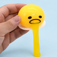 Egg Yolk Squishy Toy Slow Rebound Stress Relief Squeeze Toy