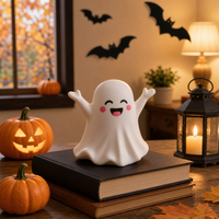 Cute Halloween Ghost Mini Figurine Pen Holder