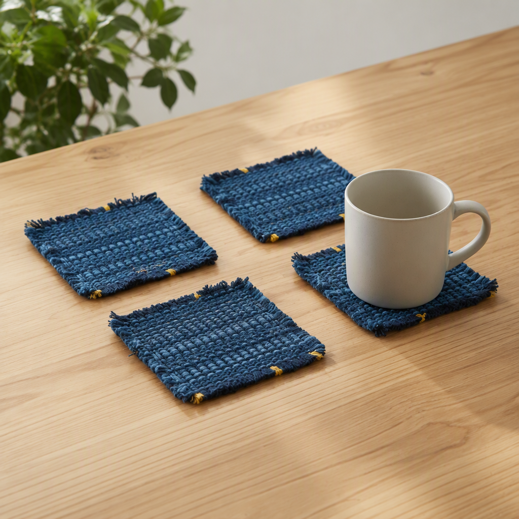 Minimalist Cotton Rope Woven Coaster