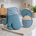 4-Piece Silicone Heat Resistant Oven Glove Set